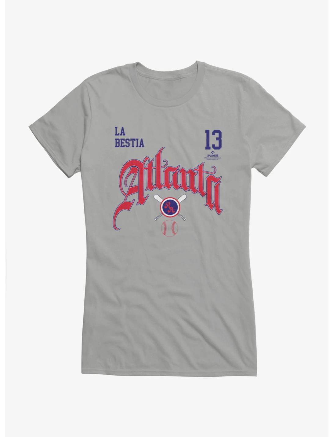 T-shirt Fille MLB Ronald Acuna Jr. Atlanta La Bestia 13