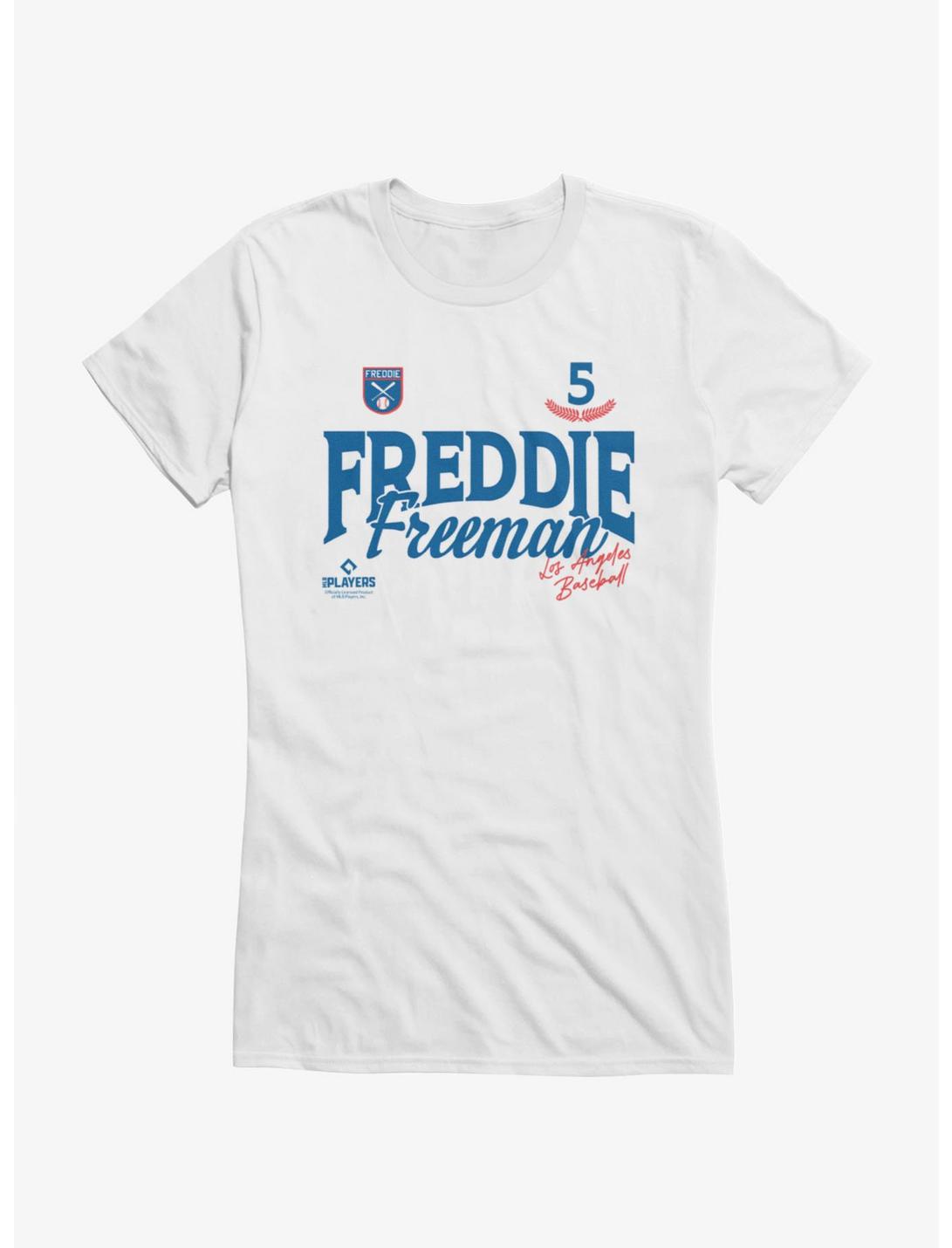 MLB Freddie Freeman Baseball Badges Girls T-Shirt