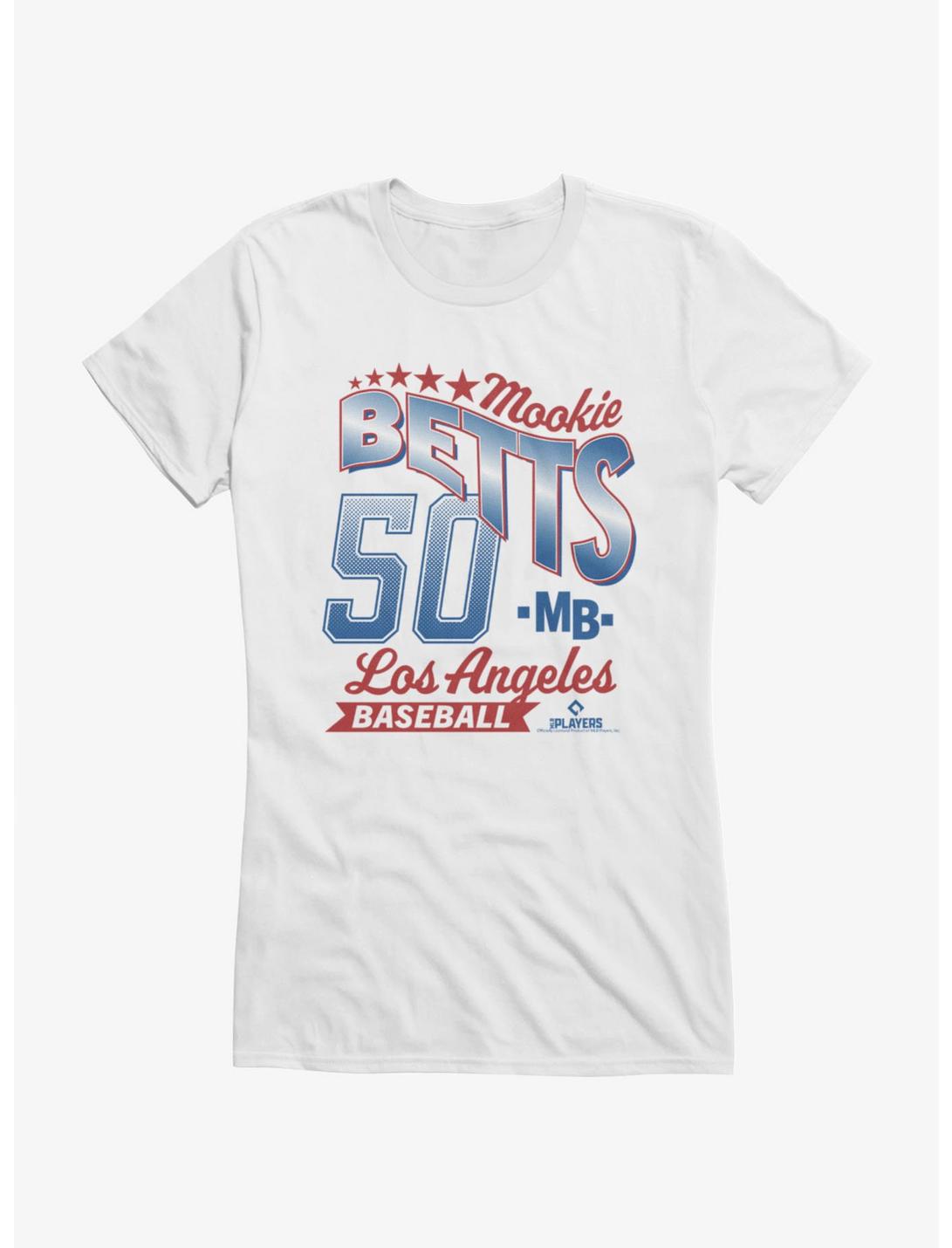 MLB Mookie Betts Stretch 50 Girls T-Shirt