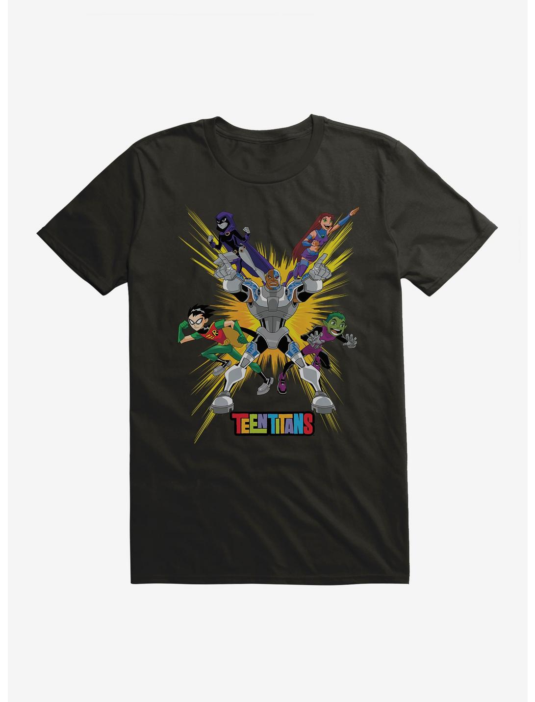 Teen Titans Into Action T-Shirt