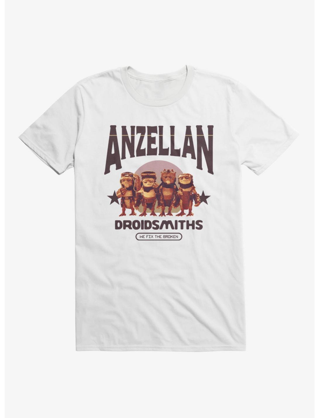 Star Wars The Mandalorian And Grogu Anzellan Droidsmith We Fix The Broken T-Shirt