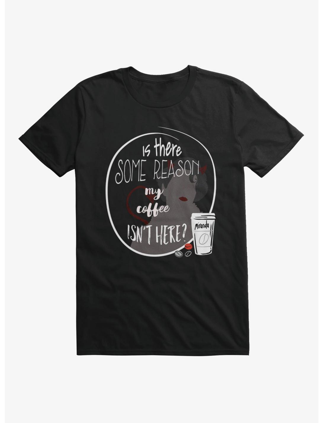 T-shirt Le Diable s'habille en Prada Mon café n'est pas là