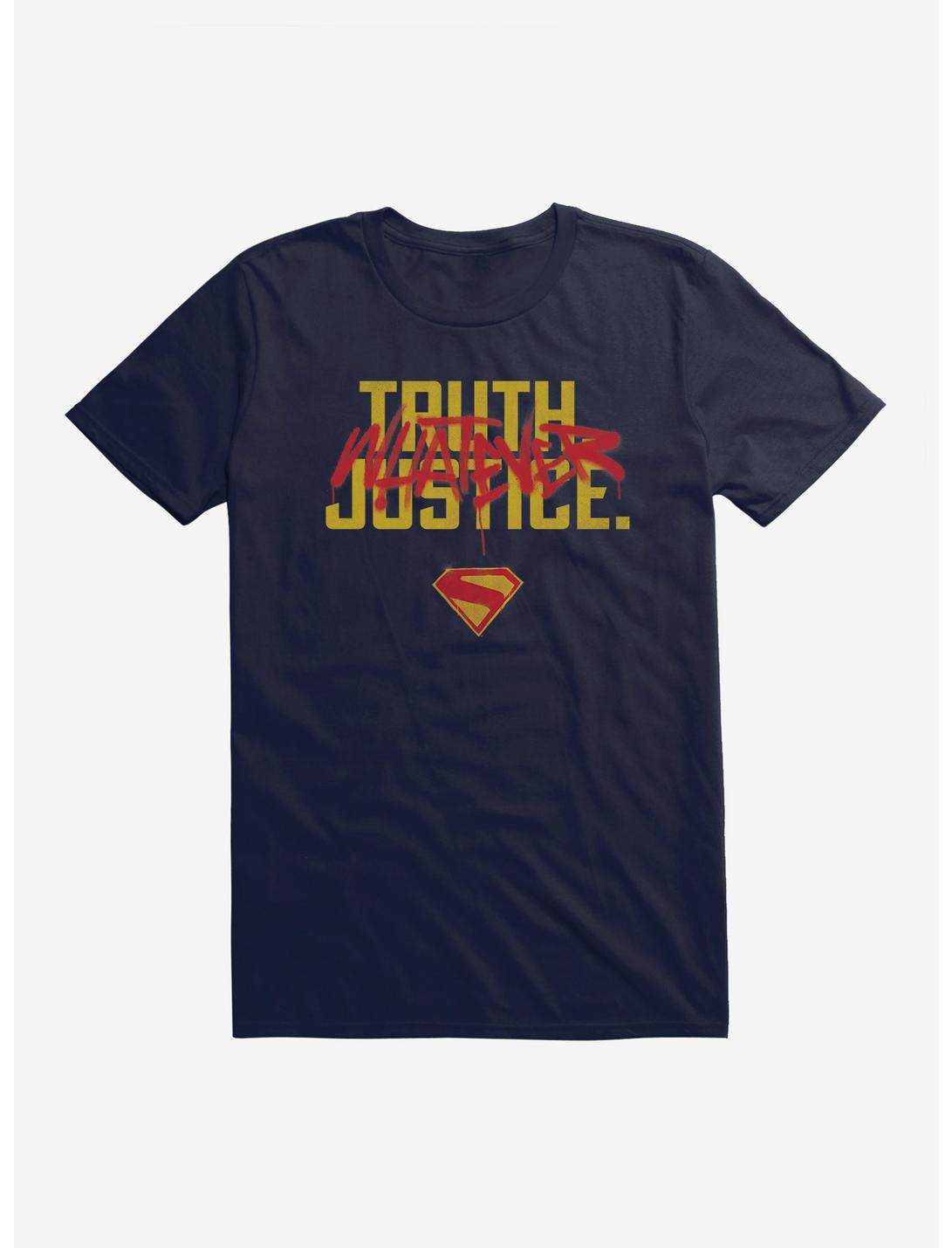 Supergirl Truth Justice Whatever T-Shirt