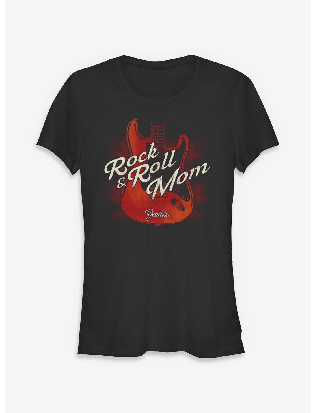 Fender Rock N Roll Mom Guitar Girls T-Shirt