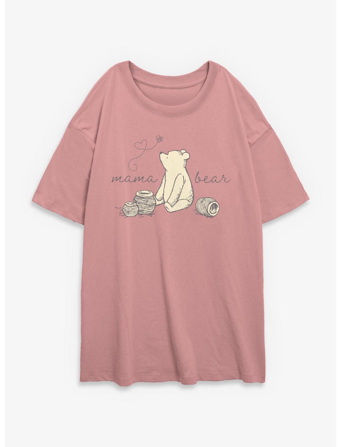 Disney Winnie The Pooh Mama Bear Girls Oversized T-Shirt