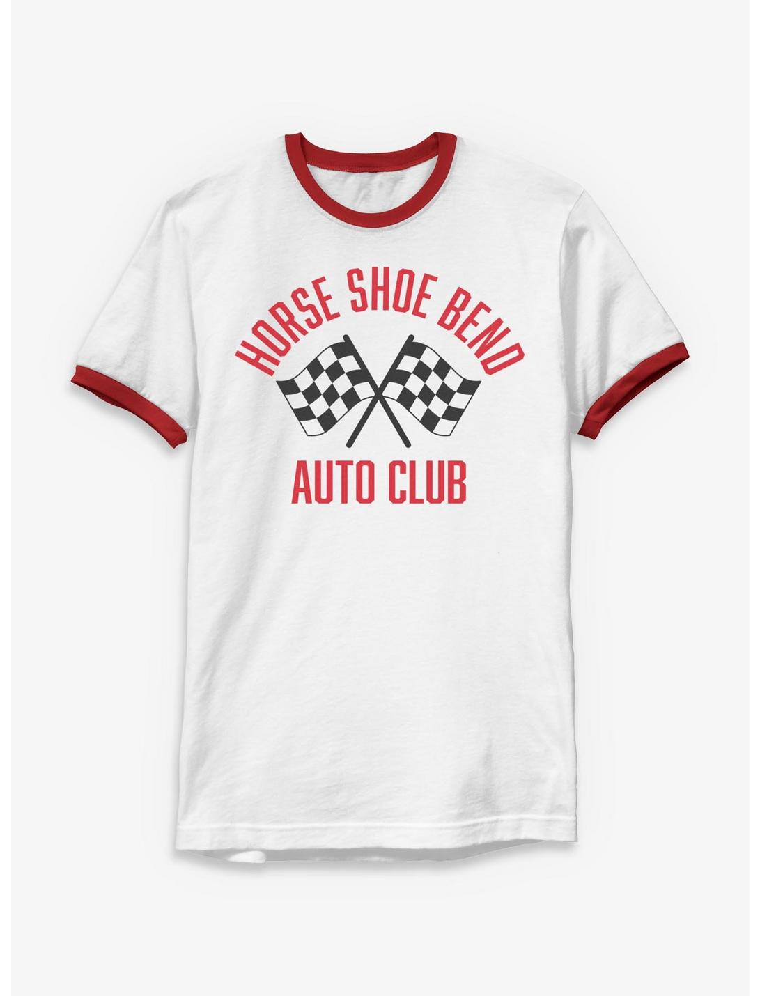 Horse Shoe Bend Auto Club Ringer T-Shirt