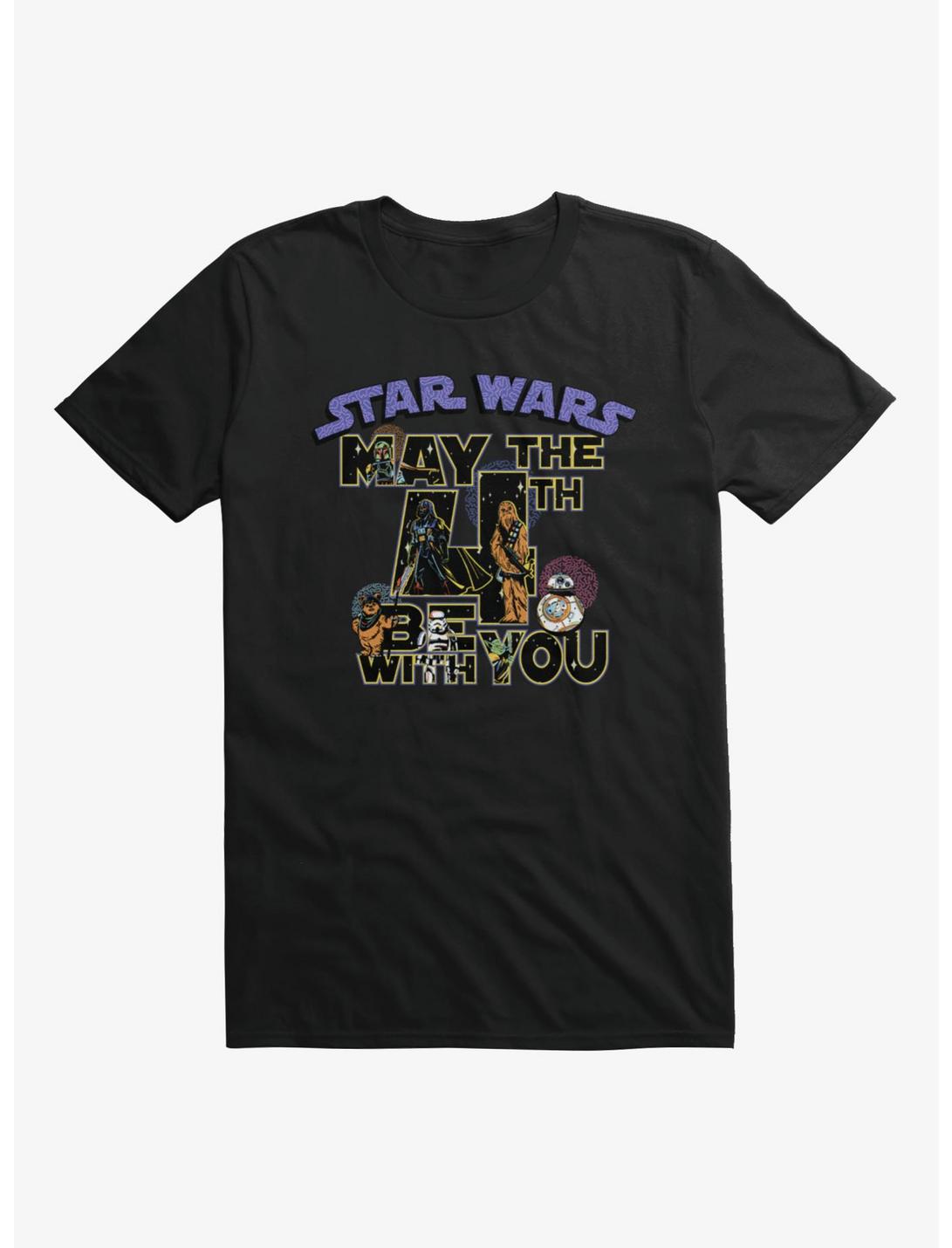 Star Wars May The 4th Be With You Character Fill T-Shirt