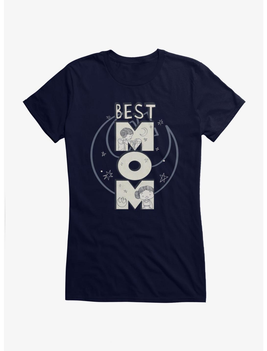 Star Wars Best Mom Leia Rebel Girls T-Shirt