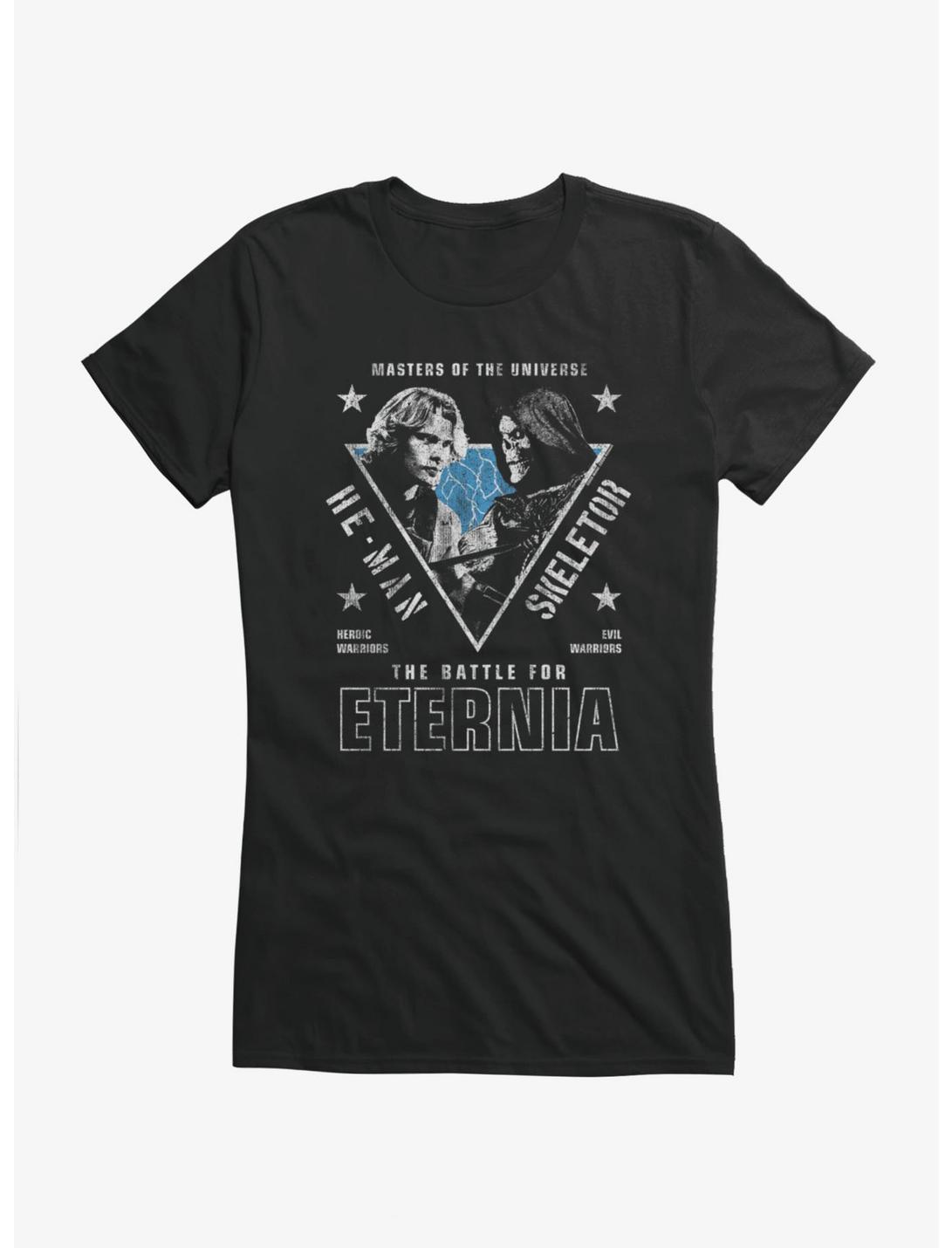 Masters Of The Universe He-Man Vs Skeletor Faceoff Girls T-Shirt
