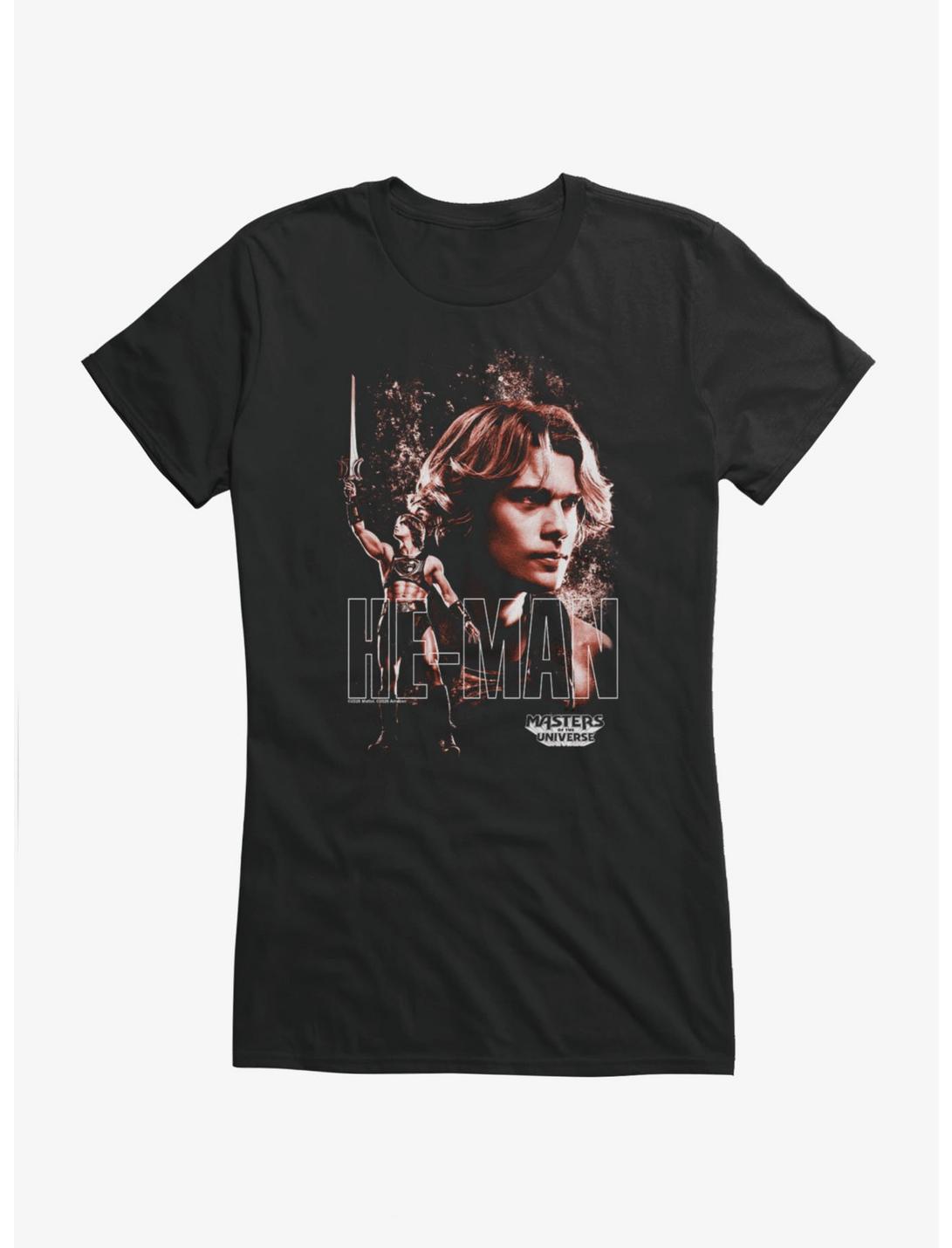 Masters Of The Universe He-Man Collage Girls T-Shirt