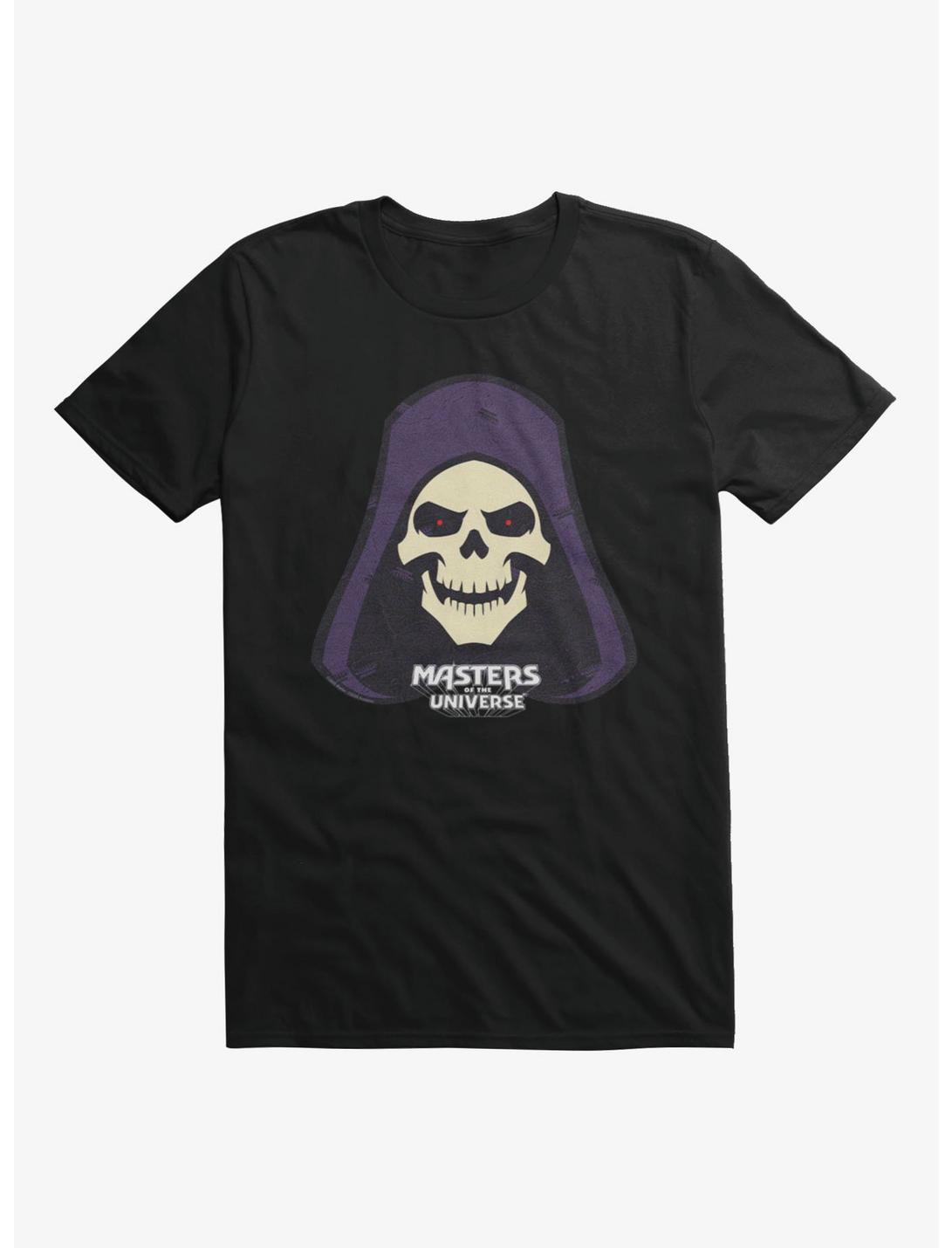 Masters Of The Universe Skeletor Hood Logo Pattern T-Shirt