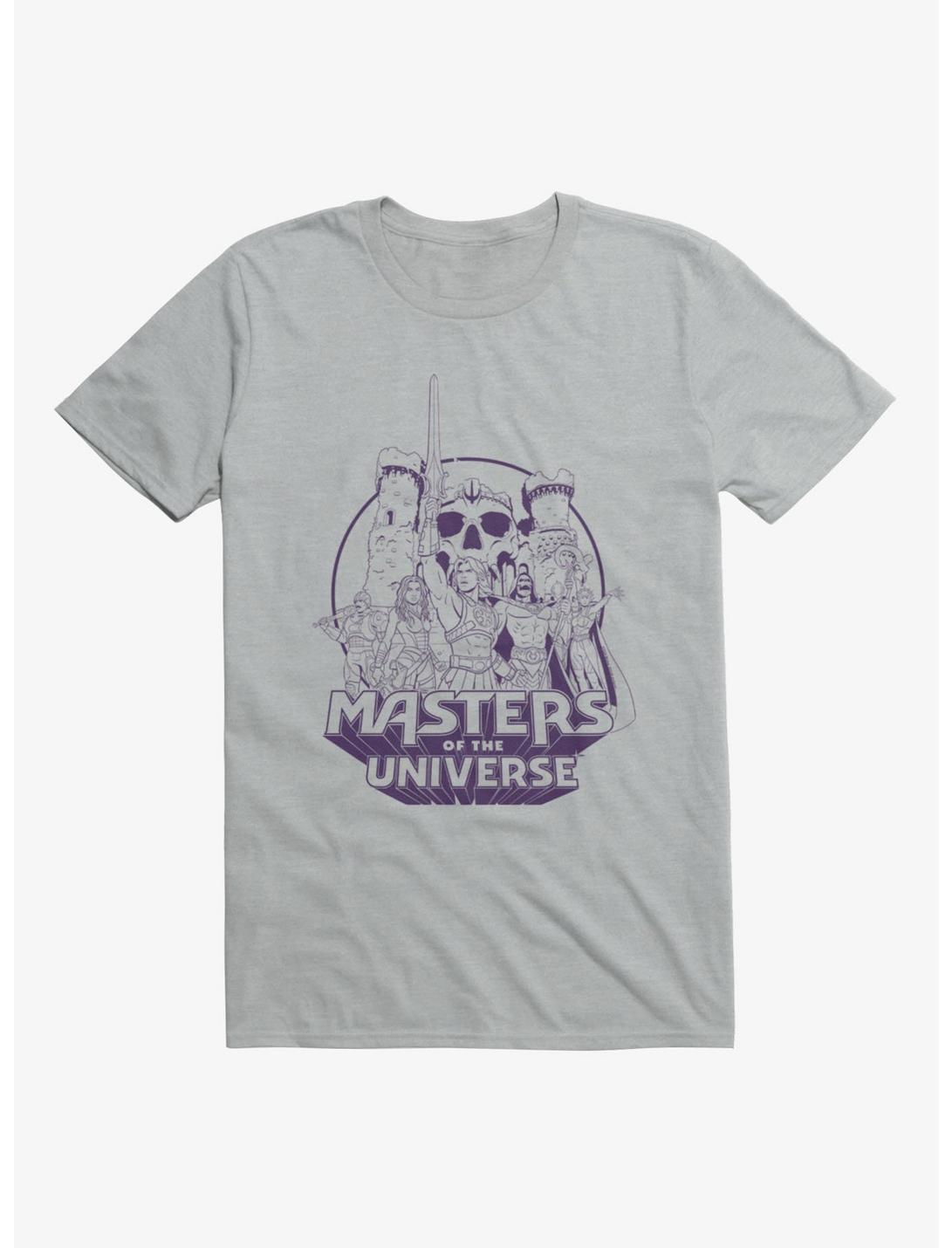 Masters Of The Universe Animated Purple Groupshot T-Shirt
