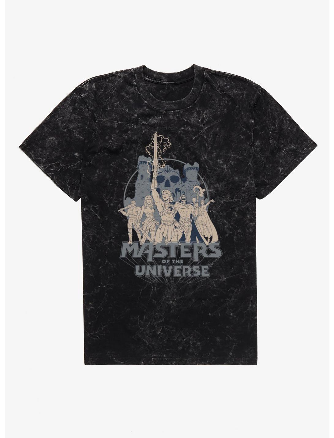Masters Of The Universe Animated Groupshot Mineral Wash T-Shirt