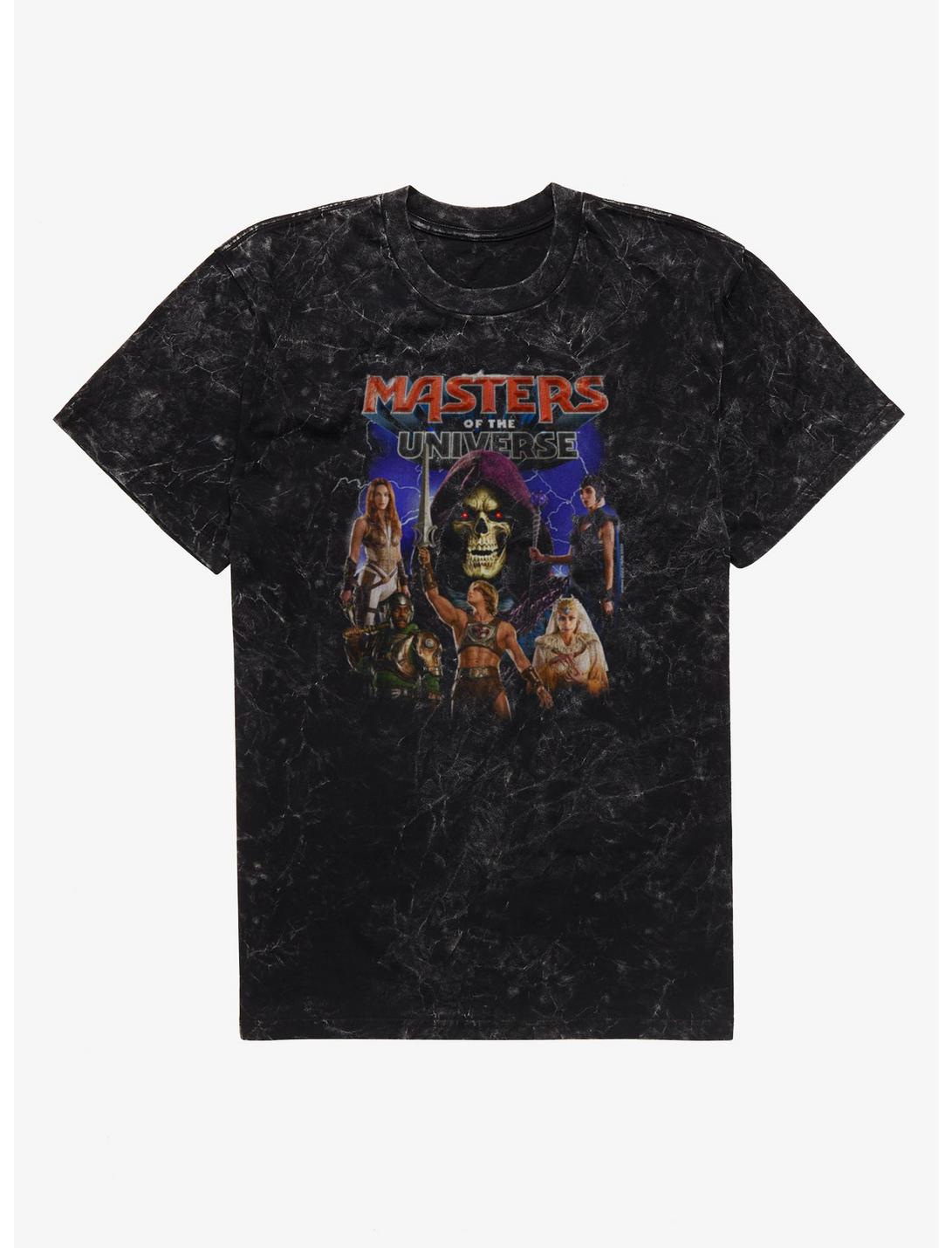 Masters Of The Universe Vintage Movie Groupshot Poster Mineral Wash T-Shirt