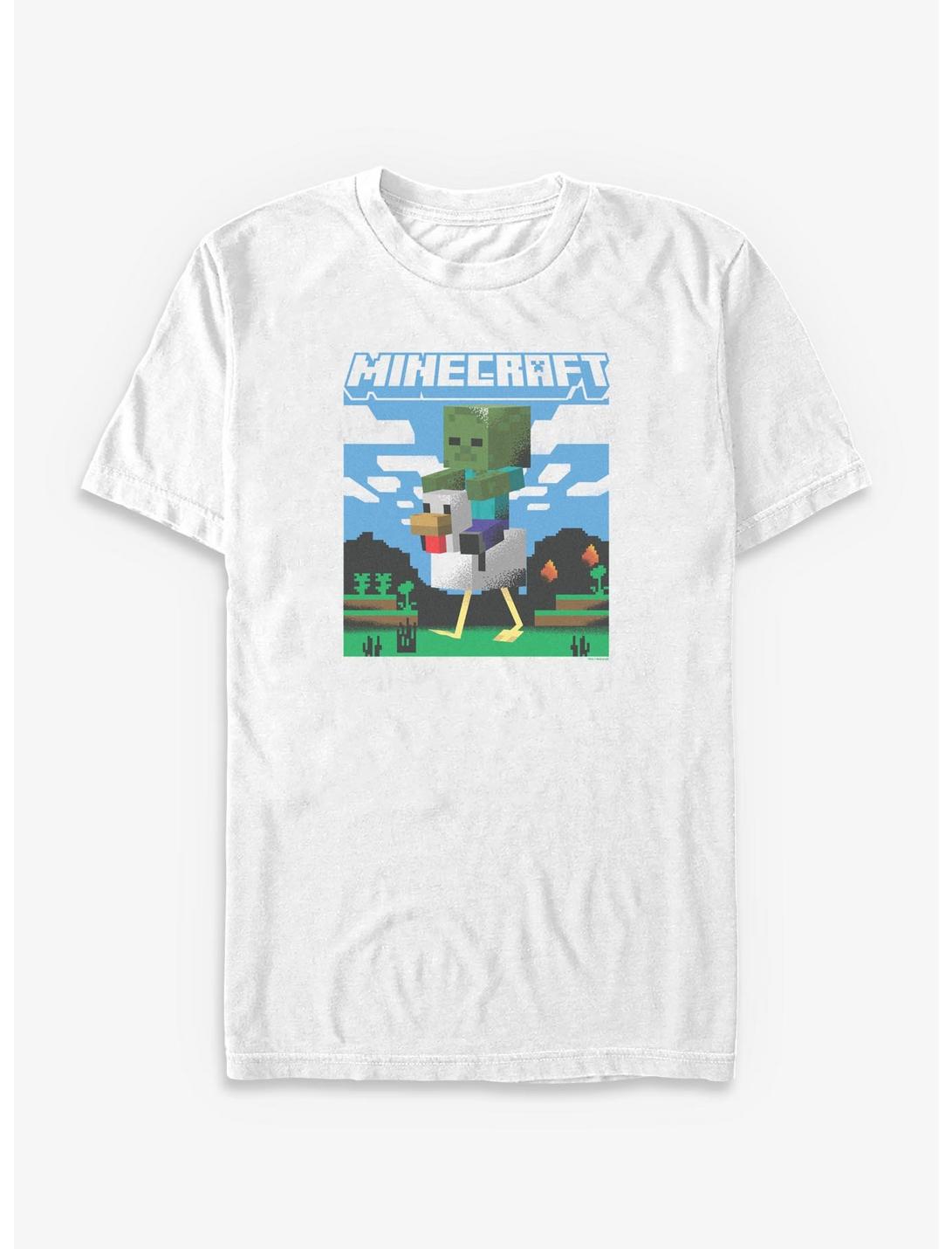 Minecraft Chicken Jockey Big & Tall T-Shirt
