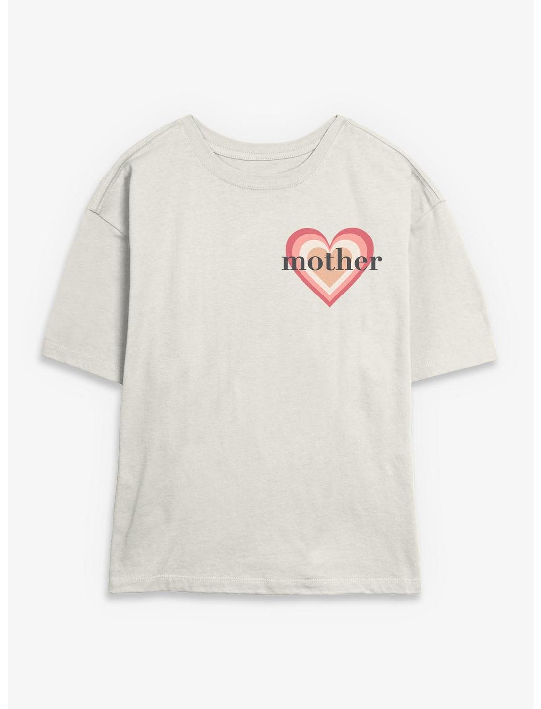 Mother Retro Heart Girls Skimmer T-Shirt
