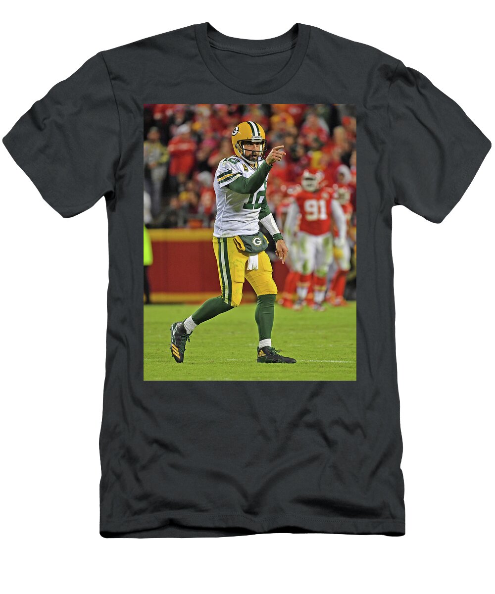 4 Aaron Rodgers Peter Aiken T-Shirt