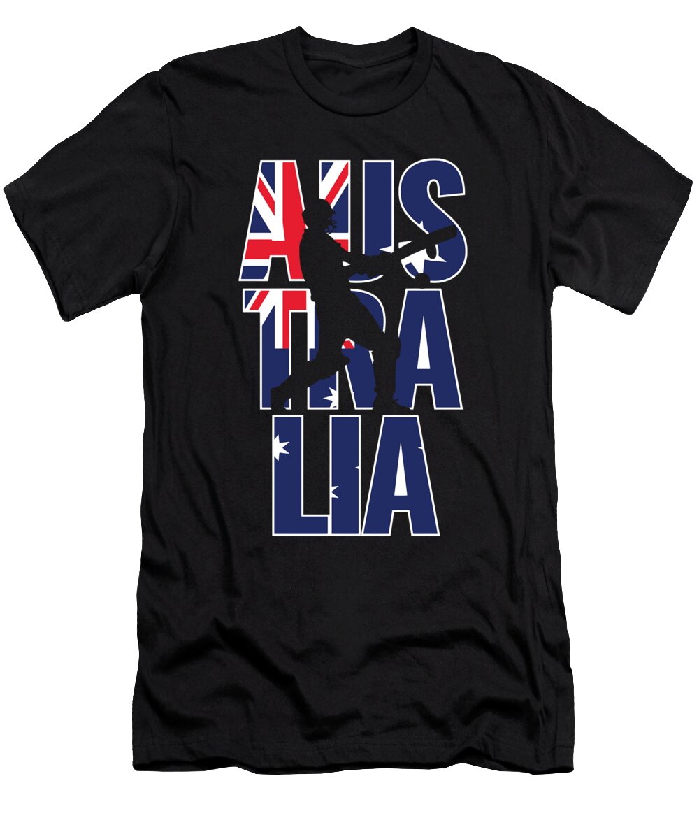 4 Australia Cricket Kit 2019 Australian International Fans Gift Martin Hicks T-Shirt