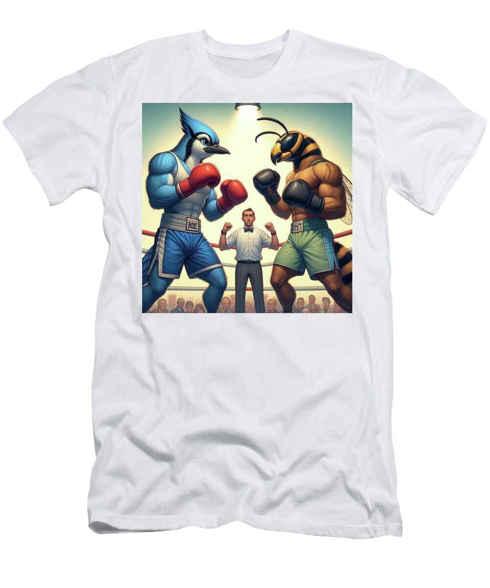 4 Bluejay Vs Hornet James Spears T-Shirt