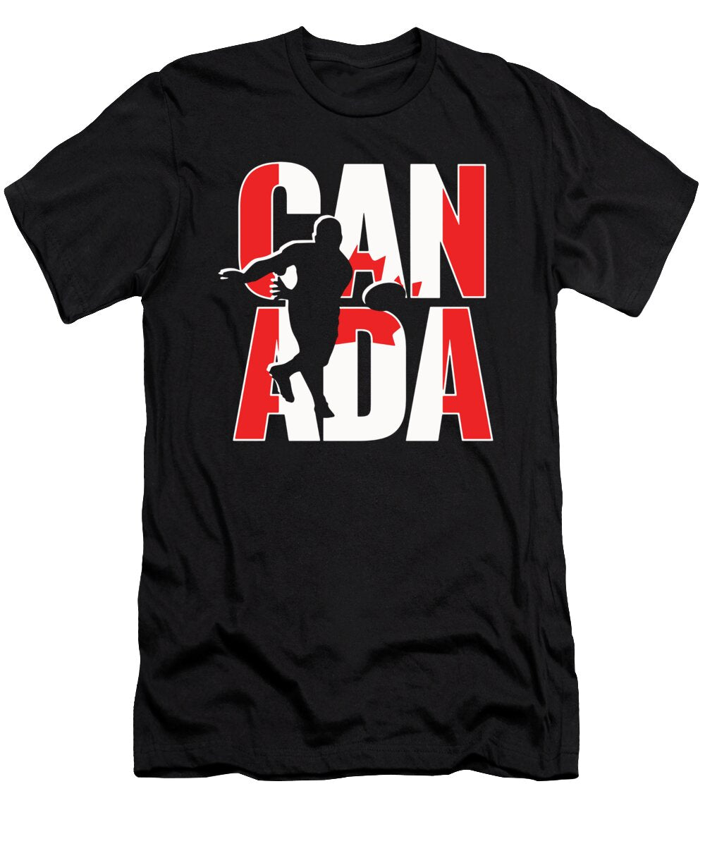 4 Canada Rugby 2019 Fans Kit for Canadian Supporters Players Coaches and Rugger Football Lovers Martin Hicks T-Shirt