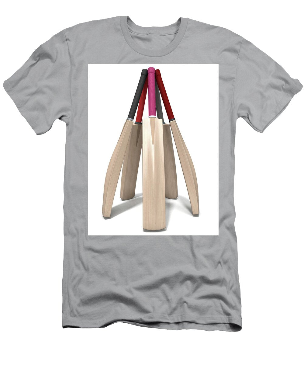4 Cricket Bat Circle Allan Swart T-Shirt