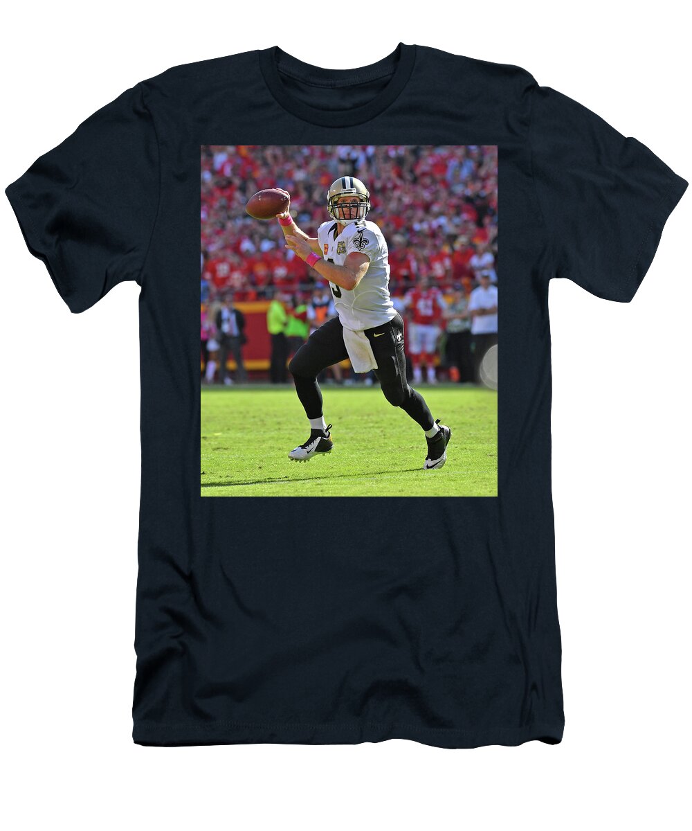 4 Drew Brees Peter Aiken T-Shirt