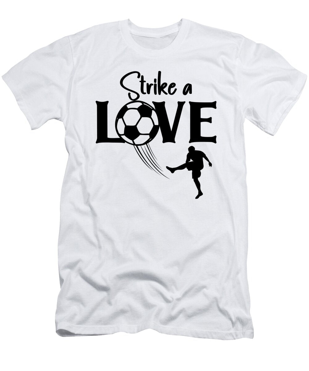 4 Football Life Player Love Ball Coach Striker Sports Toms Store T-Shirt