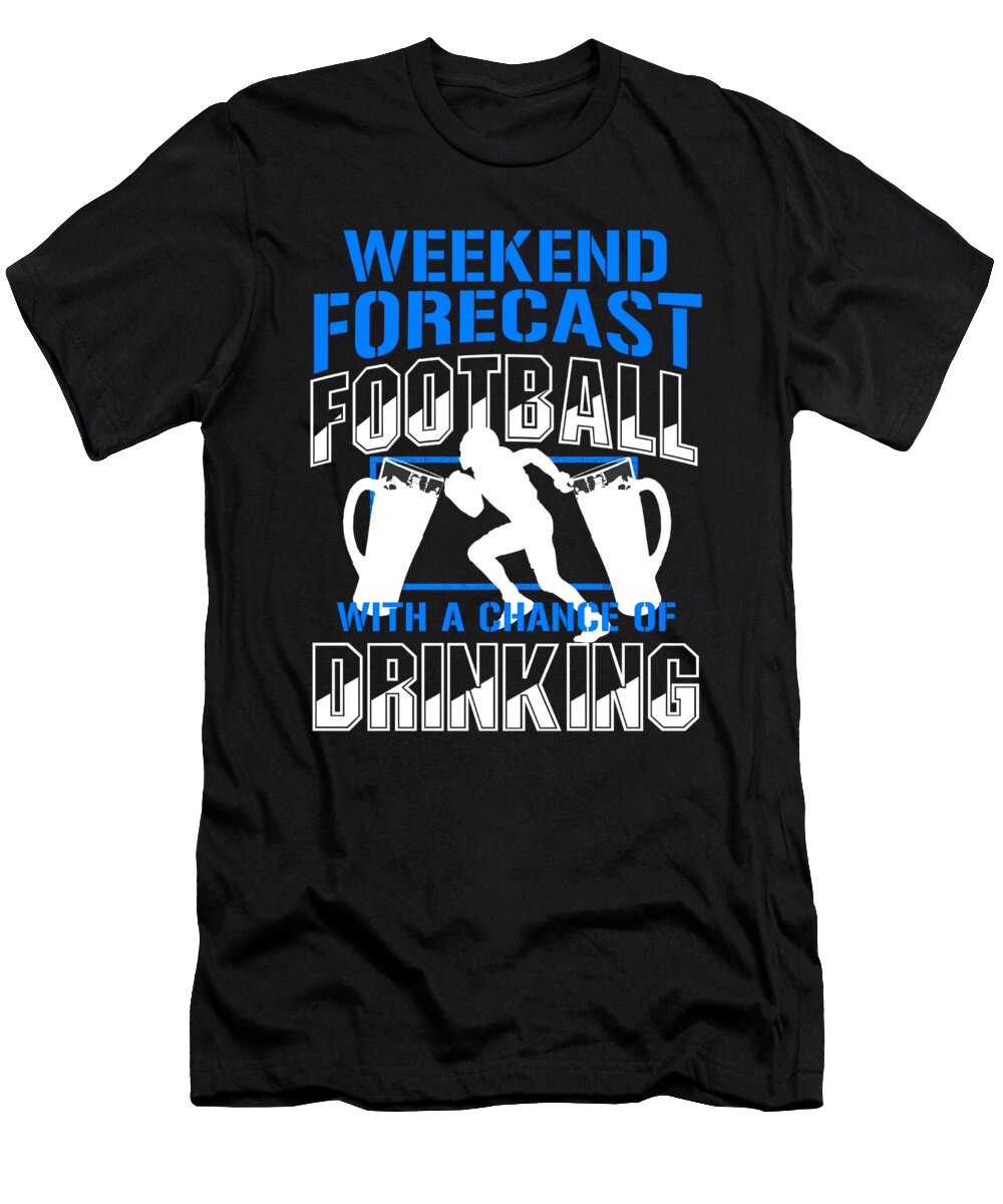 4 Funny American Football Player Gift USA Sunday Muc Designs T-Shirt