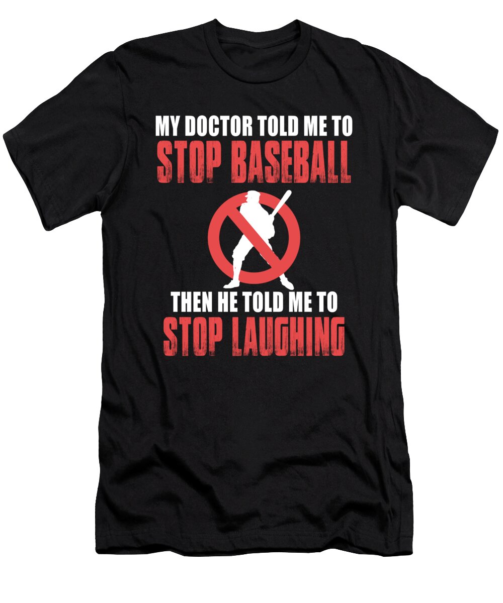 4 Funny Baseball Bat Glove Baseball Player Gift Muc Designs T-Shirt