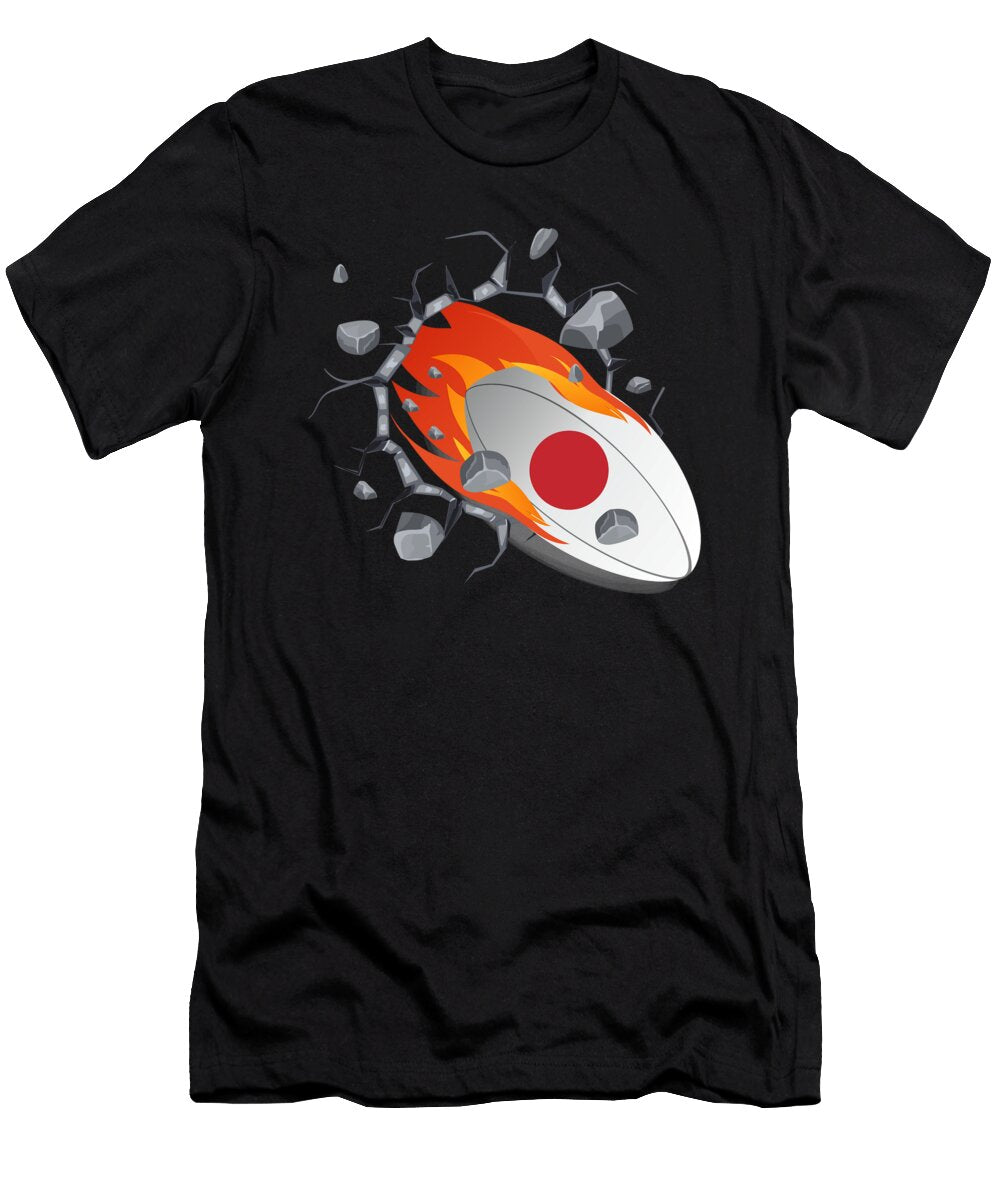 4 Japan Rugby Union Jersey 2019 Fans Kit for Japanese Supporters Players Coaches and Teams Martin Hicks T-Shirt