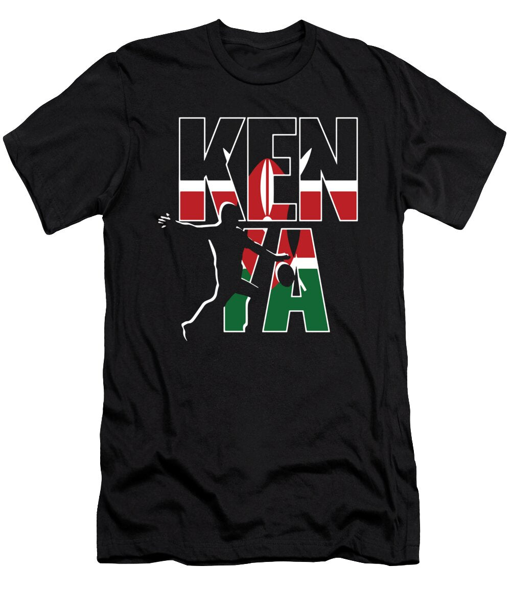 4 Kenya Rugby 2019 Fans Kit for Kenyan Supporters Players Coaches and Rugger Football Lovers Martin Hicks T-Shirt