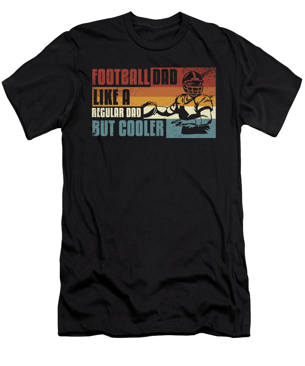 4 Retro Vintage Football Quarterback Greenoptix T-Shirt