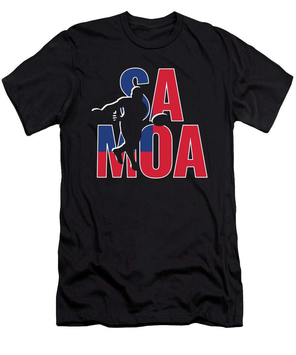 4 Samoa Rugby 2019 Fans Kit for Samoan Supporters Players Coaches and Rugger Football Lovers Martin Hicks T-Shirt