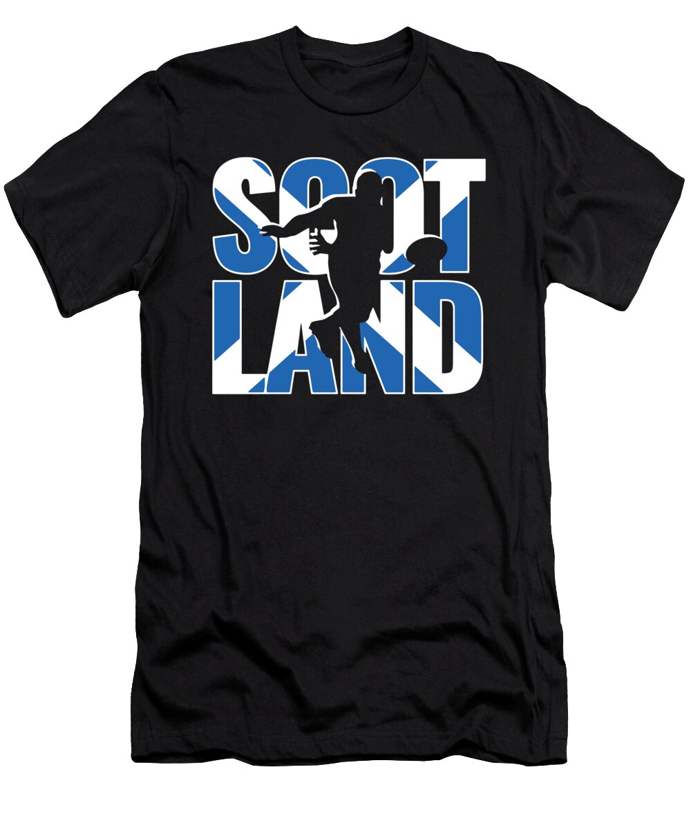 4 Scotland Rugby 2019 Fans Kit for Scottish Supporters Players Coaches and Rugger Football Lovers Martin Hicks T-Shirt