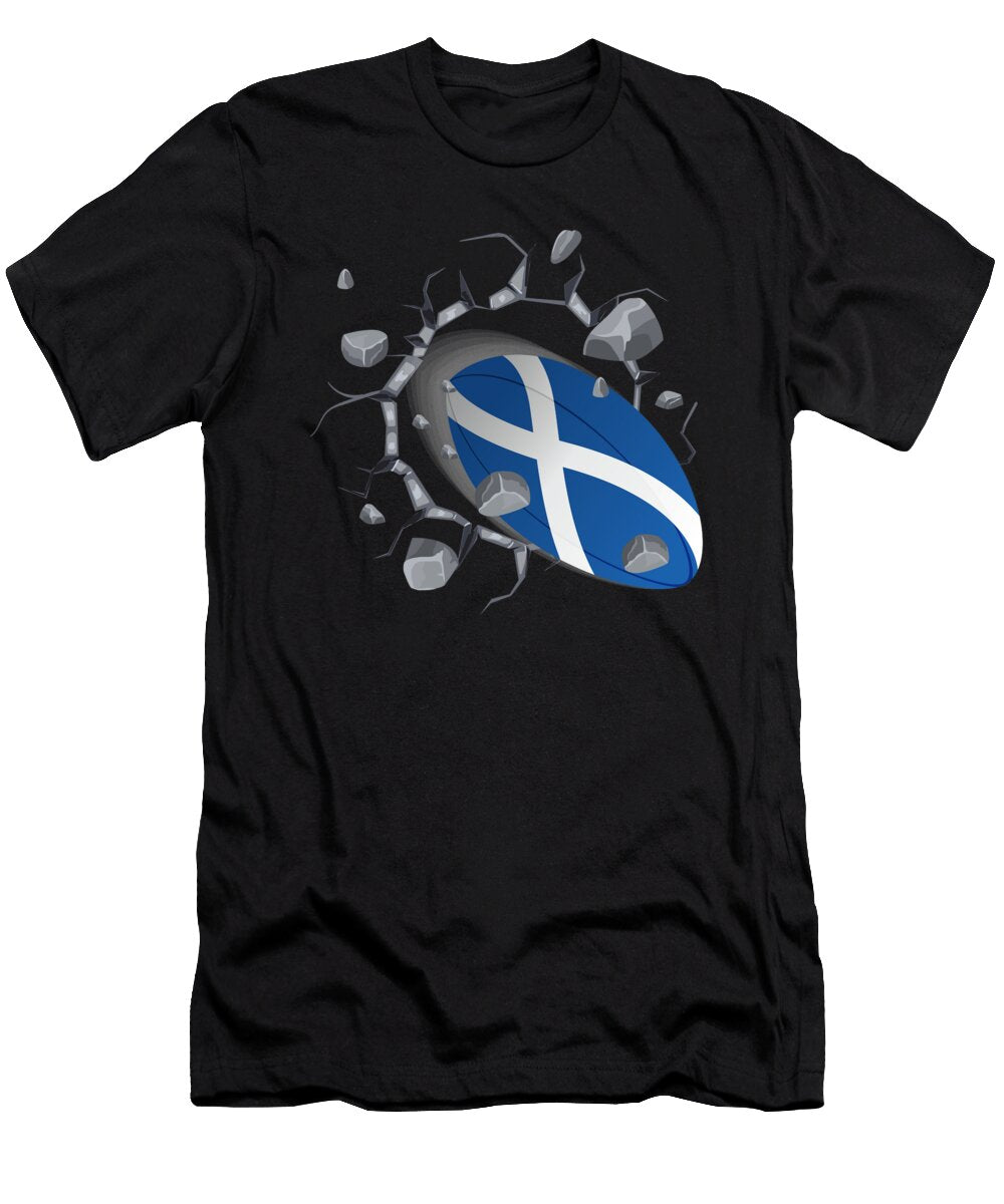 4 Scotland Rugby Union Jersey 2019 Fans Kit for Scottish Supporters Players Coaches and Teams Martin Hicks T-Shirt