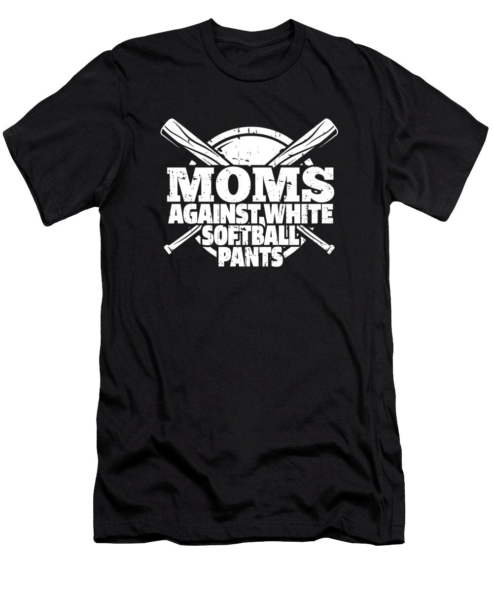 4 Softball Mom Crazy Squirrel T-Shirt
