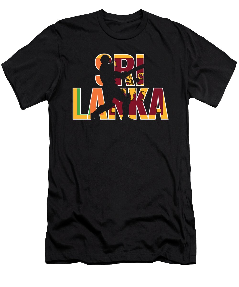 4 Sri Lanka Cricket Kit 2019 Sri Lankan International Fans Gift Martin Hicks T-Shirt