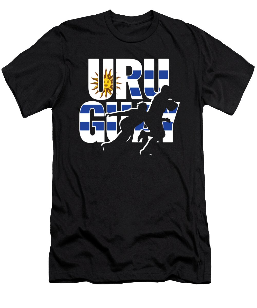 4 Uruguay Rugby 2019 Fans Kit for Uruguayan Supporters Players Coaches and Rugger Football Lovers Martin Hicks T-Shirt