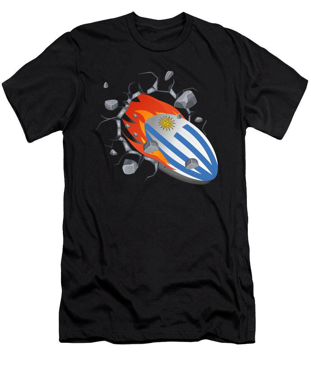 4 Uruguay Rugby Union Jersey 2019 Fans Kit for Uruguayan Supporters Players Coaches and Teams Martin Hicks T-Shirt