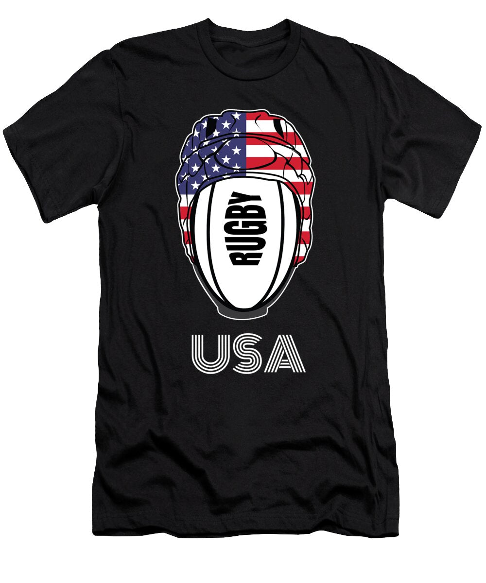 4 US Rugby Union Jersey 2019 Fans Kit for American Supporters Players Coaches and Teams Martin Hicks T-Shirt