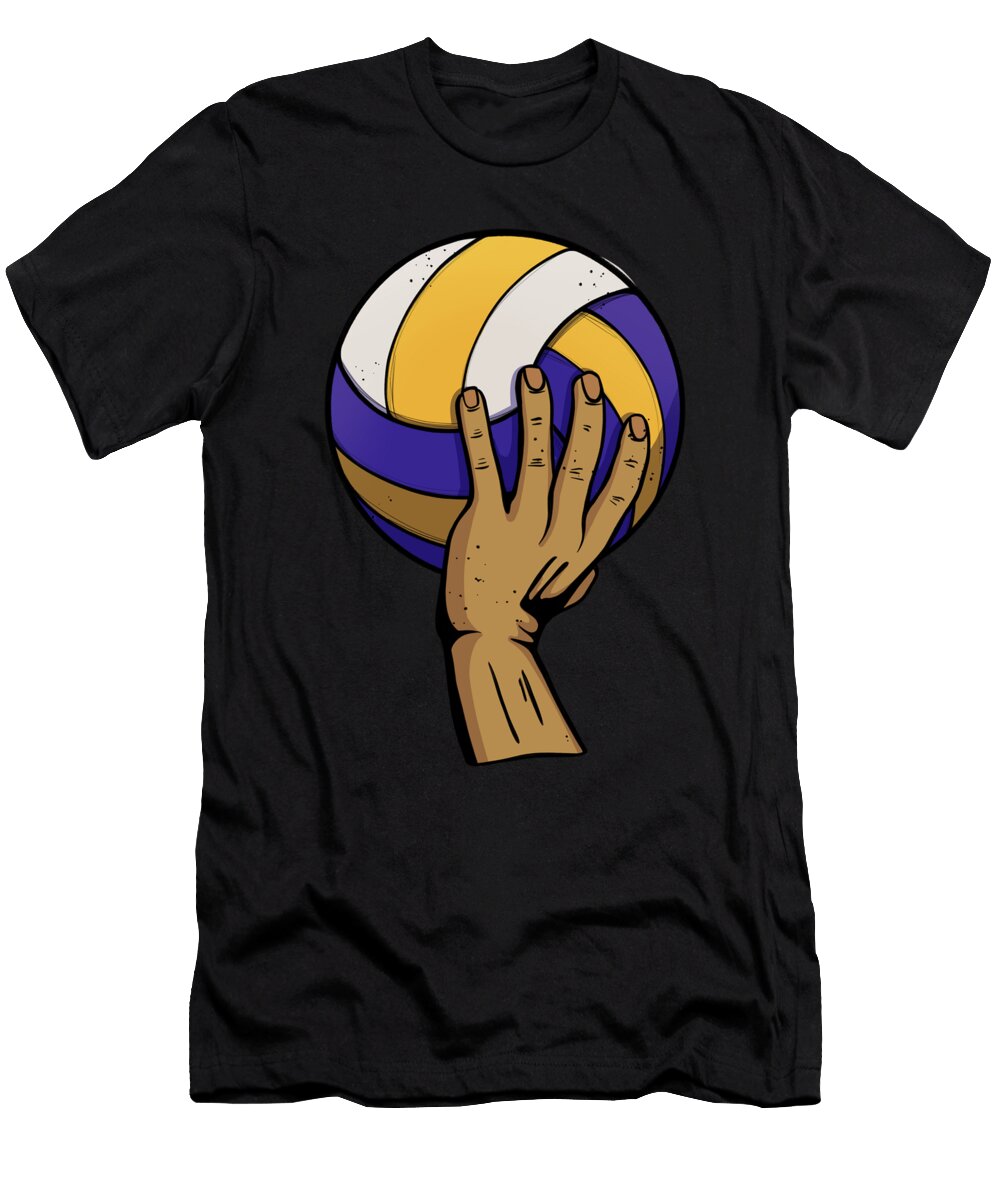 4 Volleyball Crazy Squirrel T-Shirt