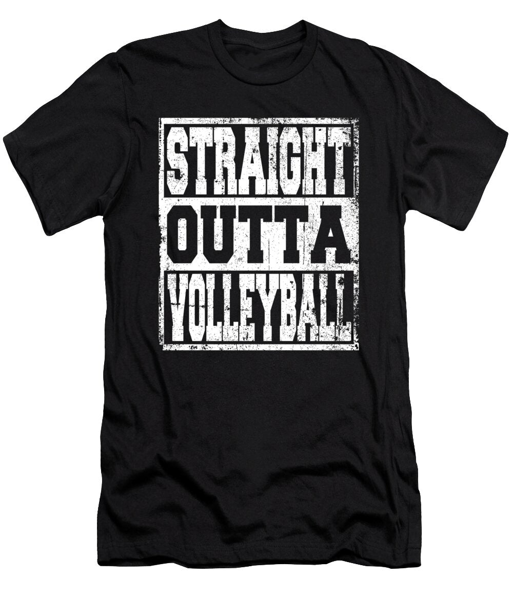 4 Volleyball Saying Funny Manuel Schmucker T-Shirt