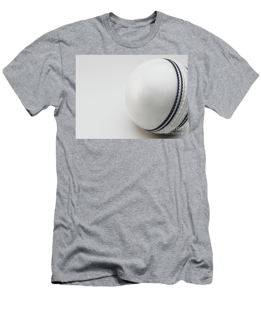 4 White Cricket Ball Allan Swart T-Shirt