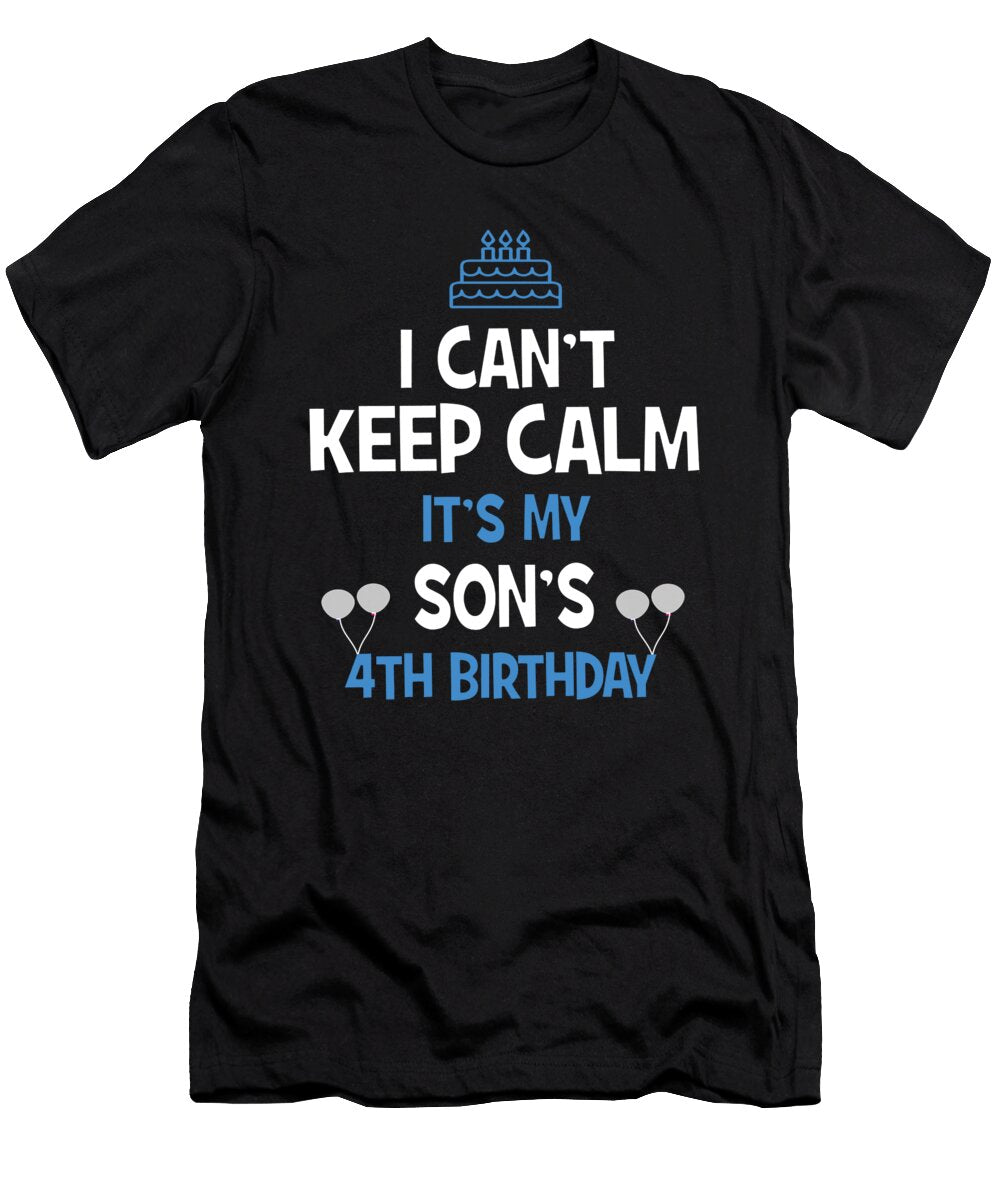 5 4th Birthday Girl 4 Years Old Party Gift Art Grabitees T-Shirt