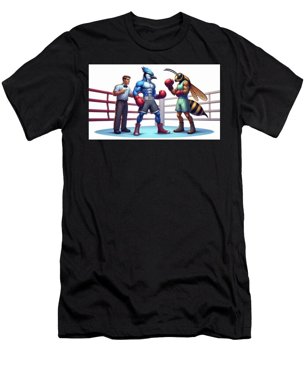 5 Bluejay Vs Hornet James Spears T-Shirt