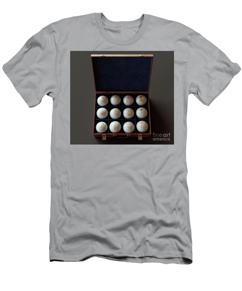 5 Cricket Balls in Display Box Allan Swart T-Shirt