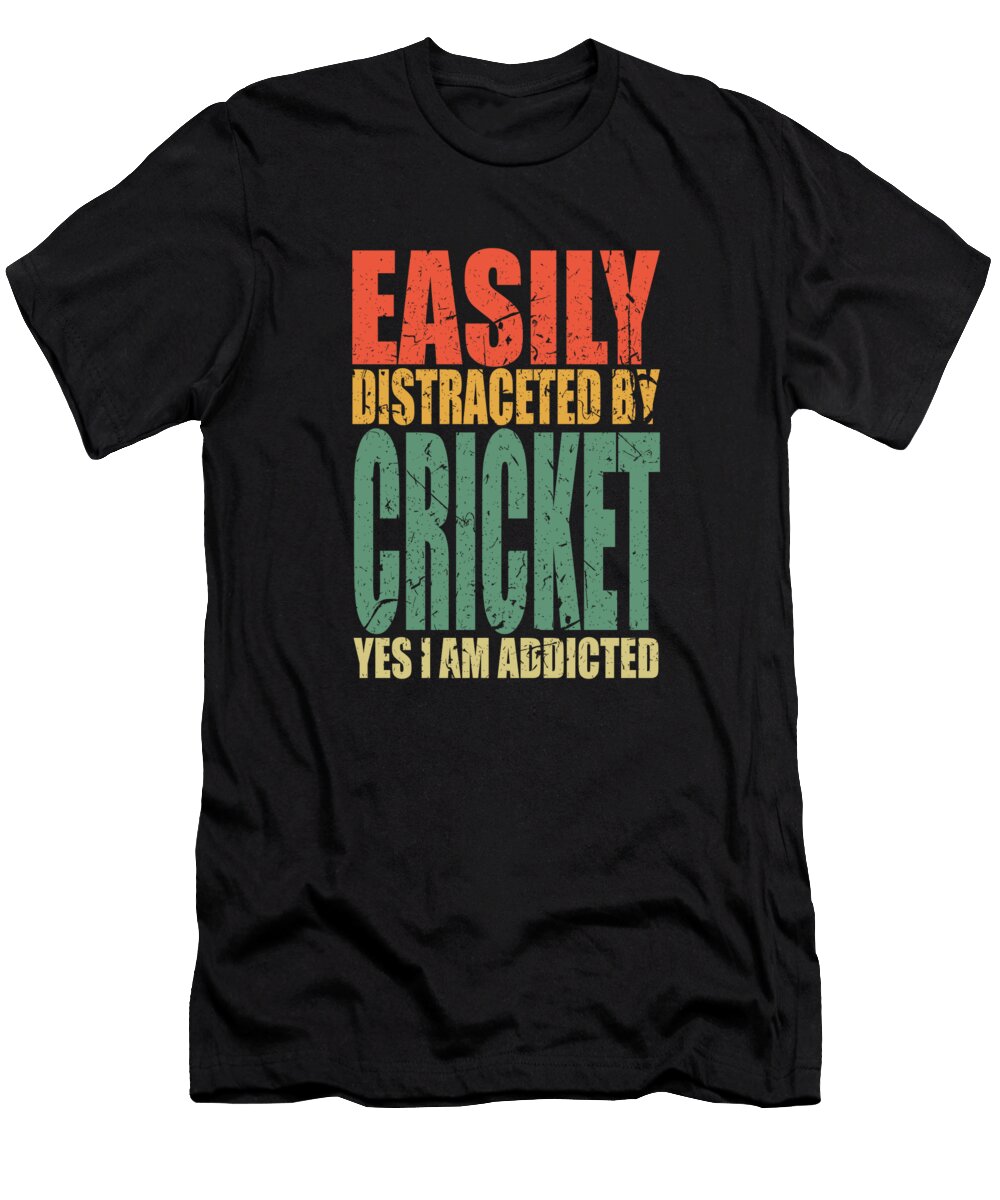 5 Cricket Saying Funny Manuel Schmucker T-Shirt