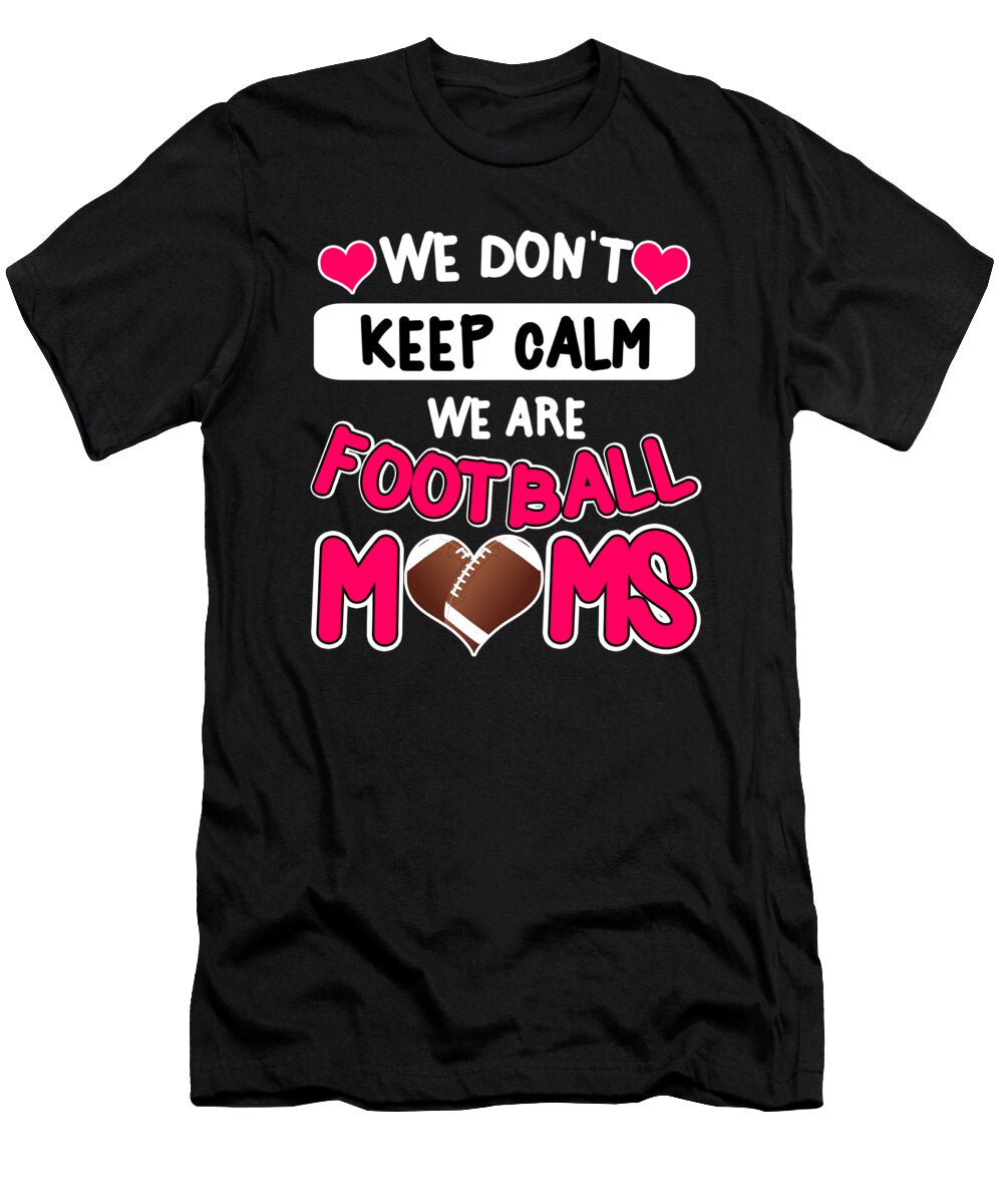 5 Funny American Football Player Mom Gift Muc Designs T-Shirt