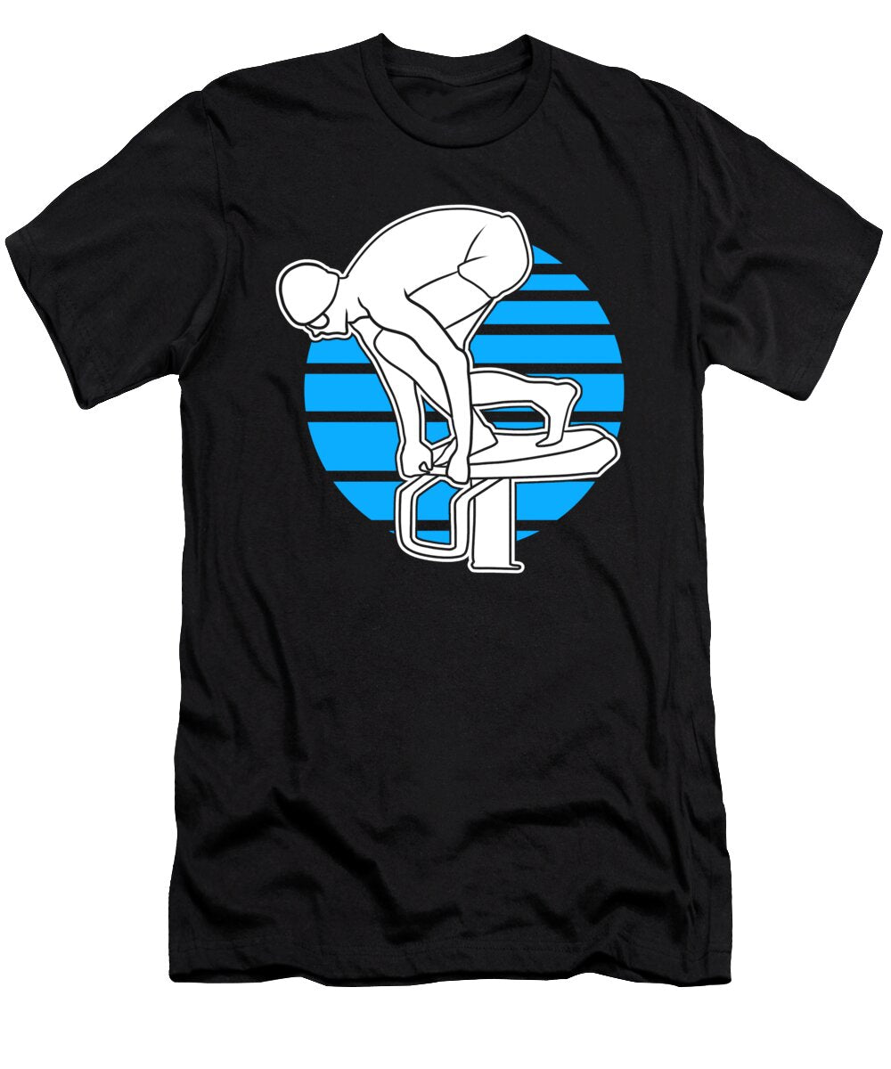 5 Funny Swimming Swimmer Swim Lifeguard Mermaid Teequeen2603 T-Shirt