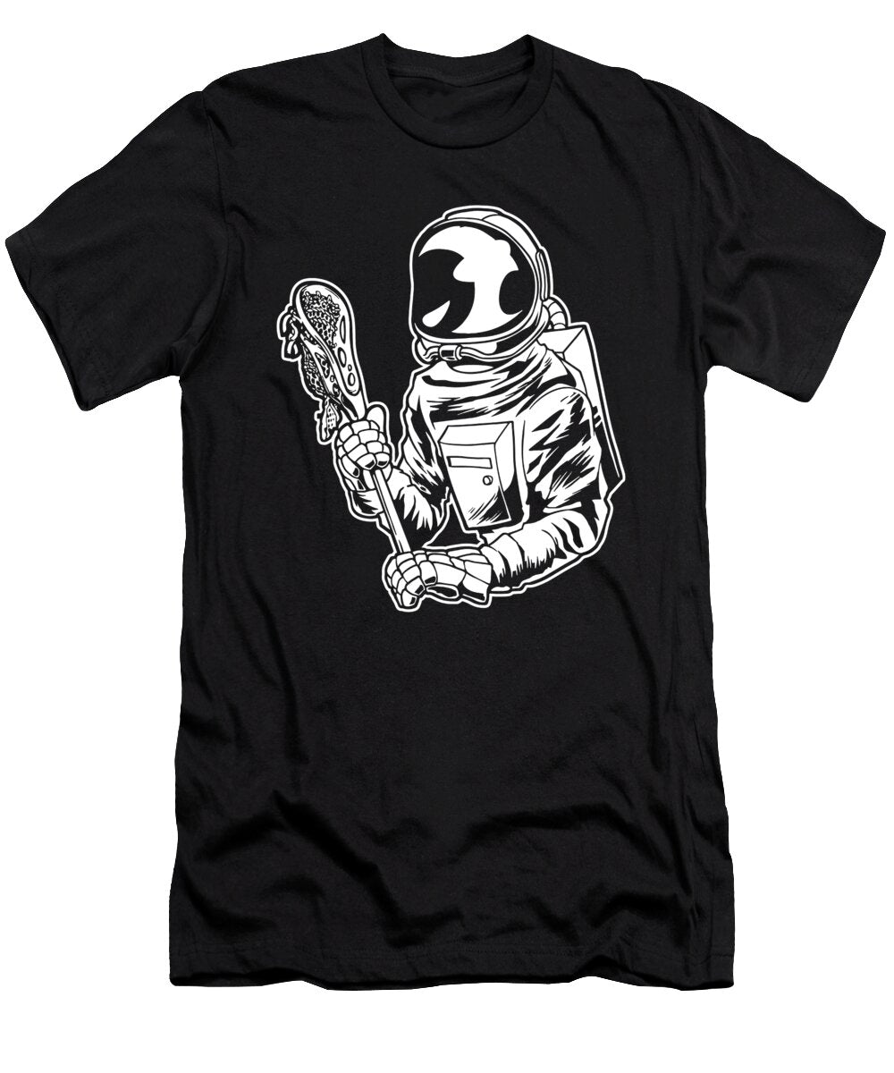 5 Lacrosse Sport Lacrosse Crazy Squirrel T-Shirt
